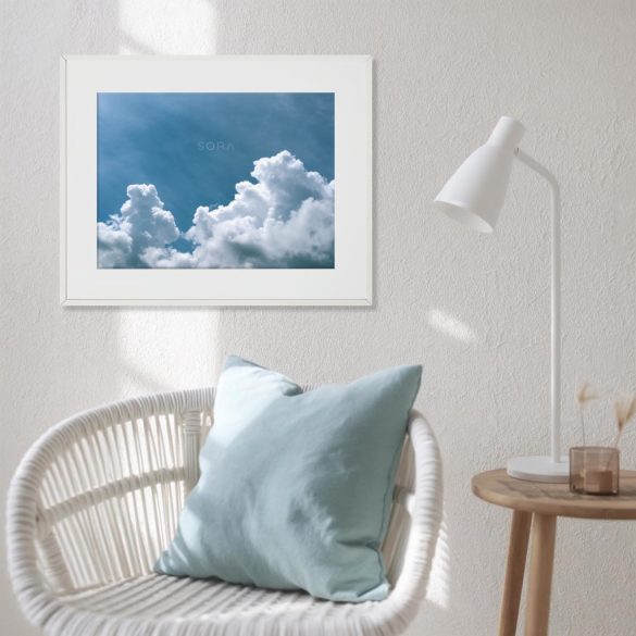 "Eufória" felhő fotográfia falikép
