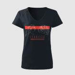 Fearless Tigris és Amazon mintás női V nyakú póló