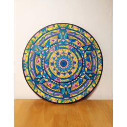 Hat levelű mandala