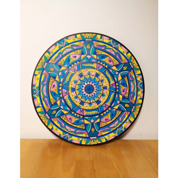 Hat levelű mandala