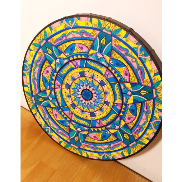 Hat levelű mandala