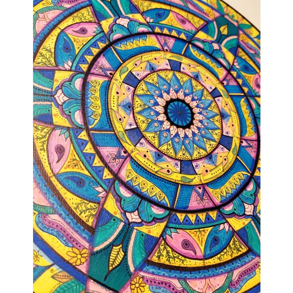 Hat levelű mandala