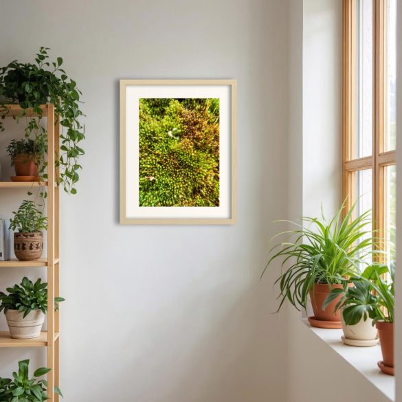 Kompakt tőzegmoha fotográfia falikép