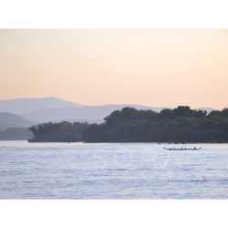 Naplemente a Duna felett fotográfia falikép